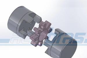 Acoplamento Elástico e Flexível Rotex GR Acoplamento Elástico e Flexível Rotex GR