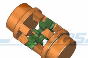 Acoplamento Elástico e Flexível V-Flex Acoplamento Elástico e Flexível V-Flex
